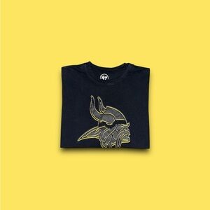 Minnesota Vikings NFL 47 brand t-shirt black men’s small